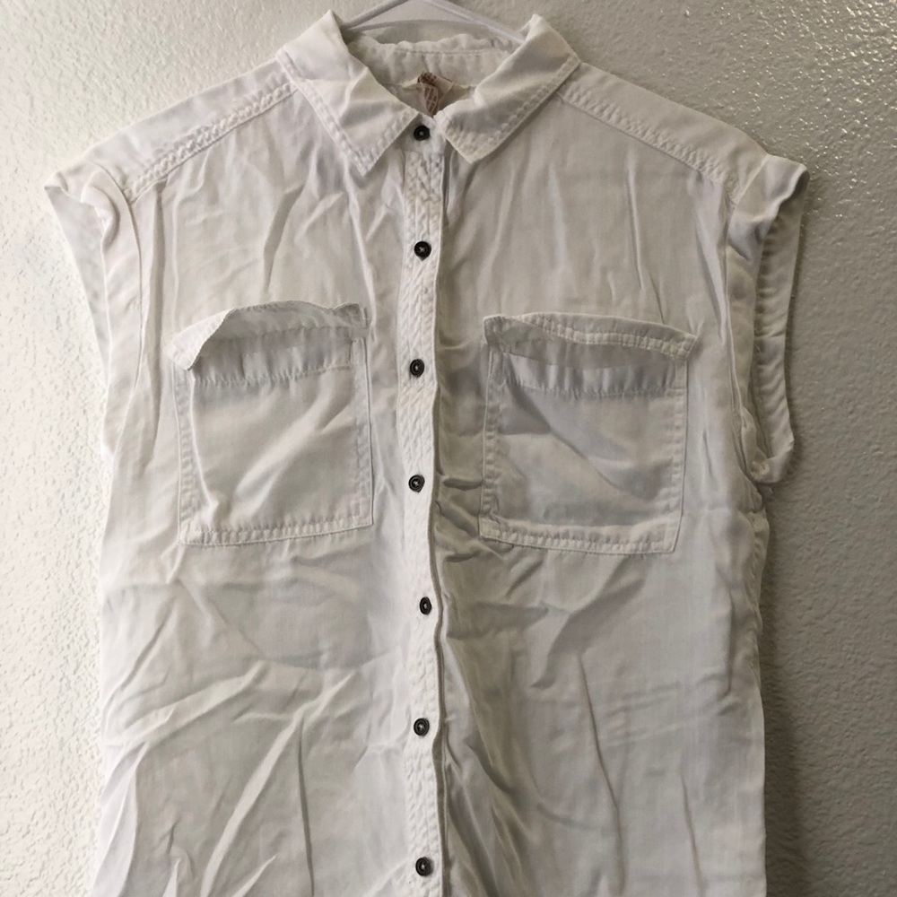 Forever 21 white short sleeves